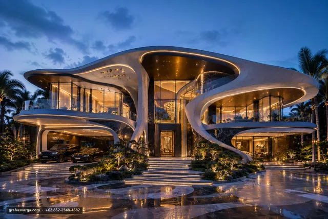 Arsitektur untuk Kabupaten Belitung. — pandangan arsitektur 3